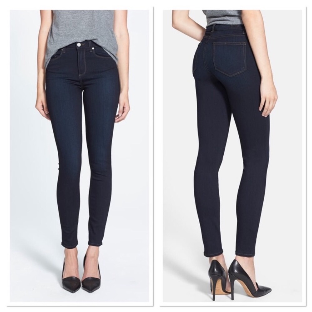 Paige Hoxton High Waisted Skinny Ankle Jeans